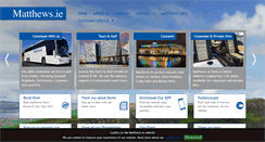 Desktop Screenshot of matthews.ie